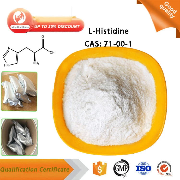 Manufacturer Supply L-Histidine Powder CAS 71-00-1 L-Histidine Used in Sweetening Agent